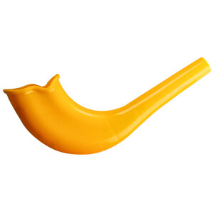 Vrolijke plastic shofar.