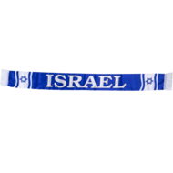 Israel support sjaal gemaakt van polyester (vlaggenstof) 14 x 130 cm